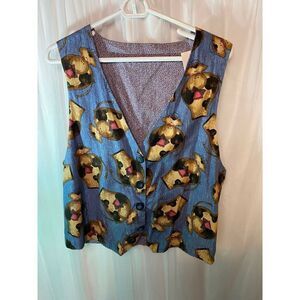 Handmade cow vest